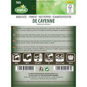 Seminte de ardei Iute De Cayenne 0,6 gr