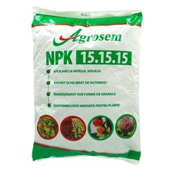 Ingrasamant granulat complex NPK 15-15-15 2 kg