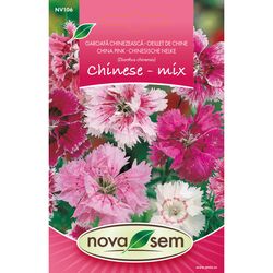 Seminte de flori garofita chinezeasca amestec Novasem 0,3 grame
