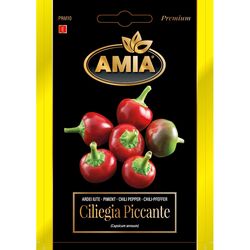Seminte de ardei iute premium Cilliegia Piccante (Bacio di Satana) aprox 30 seminte