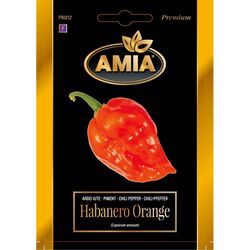 Seminte de ardei iute premium Habanero Orange aprox 30 seminte