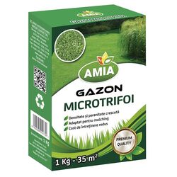 Seminte de gazon cu microtrifoi Amia 1 kg
