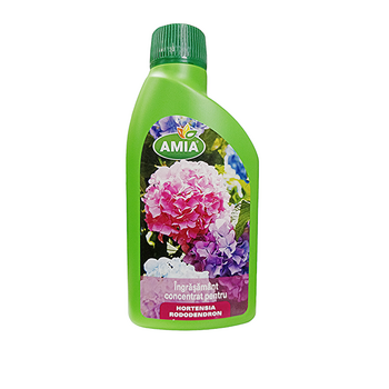 Ingrasamant hortensia si rododendron Amia 5-6-7 + microelemente 250 ml