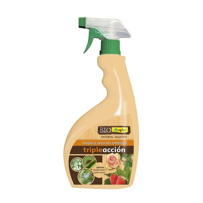 Repelent insecticid fungicid natural tripla actiune Bioflower 750 ml