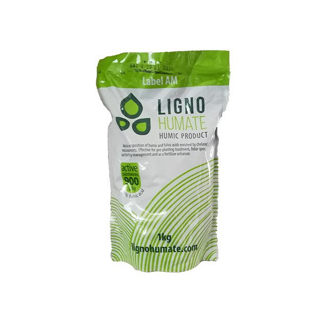Ingrasamant foliar biostimulator, ameliorator sol Lignohumate de potasiu 1 kg