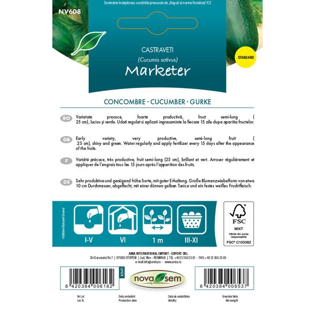 Seminte de castraveti Marketer 1 gr