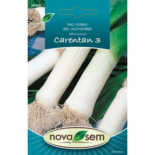 Seminte de praz Carentan 3, 0,7 grame