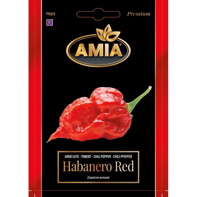 Seminte de ardei iute premium Habanero red, 20 seminte